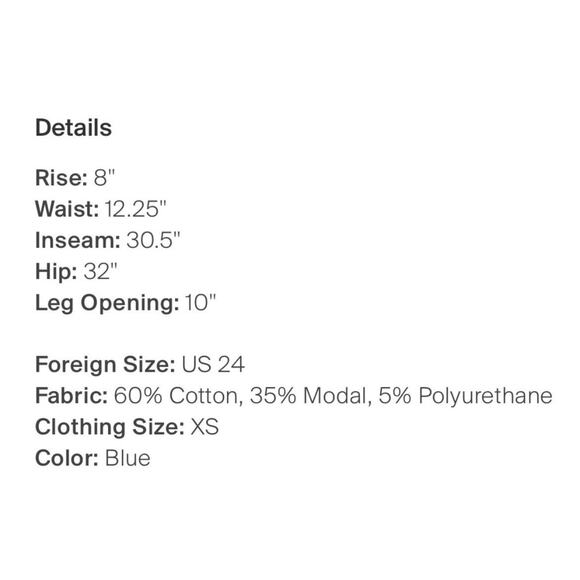 Rag & Bone Navy Blue Black Ombre Stretch Jegging Legging Jeans NWT Size 24 - Picture 8 of 8